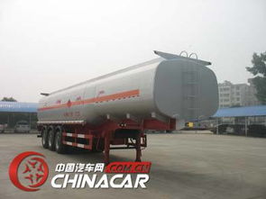 駿強(qiáng) 11.5米 33噸 3軸 腐蝕性物品罐式運(yùn)輸半掛車(chē) jq9400gfw
